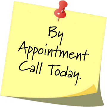 by appointment